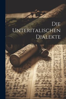 Front cover_Die unteritalischen Dialekte