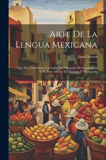 Couverture_Arte De La Lengua Mexicana