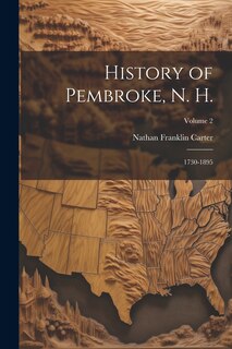 Front cover_History of Pembroke, N. H.
