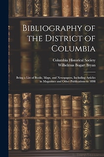 Front cover_Bibliography of the District of Columbia