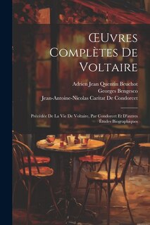 Couverture_OEuvres Complètes De Voltaire