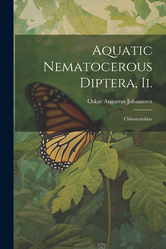 Front cover_Aquatic Nematocerous Diptera, Ii.