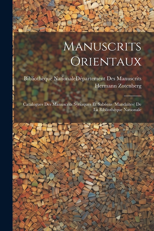 Couverture_Manuscrits Orientaux