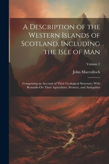 Couverture_A Description of the Western Islands of Scotland, Including the Isle of Man