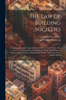 Front cover_The Law of Building Societies