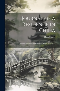 Front cover_Journal of a Residence in China