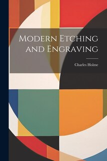 Front cover_Modern Etching and Engraving