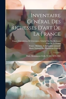 Front cover_Inventaire Général Des Richesses D'art De La France