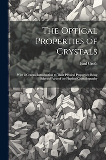 Front cover_The Optical Properties of Crystals
