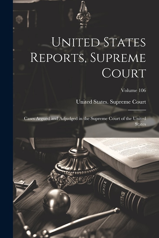 Front cover_United States Reports, Supreme Court