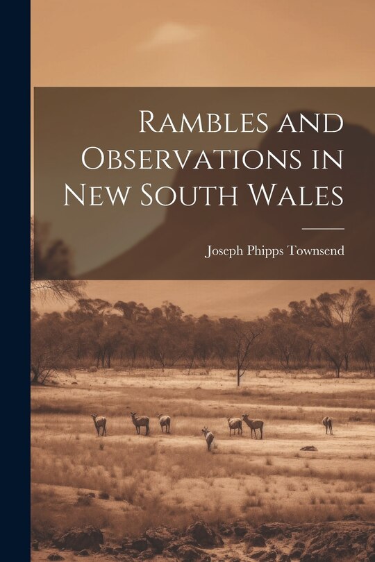 Couverture_Rambles and Observations in New South Wales