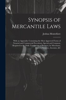 Front cover_Synopsis of Mercantile Laws