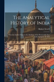 Front cover_The Analytical History of India