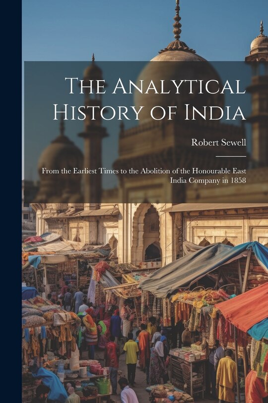Front cover_The Analytical History of India