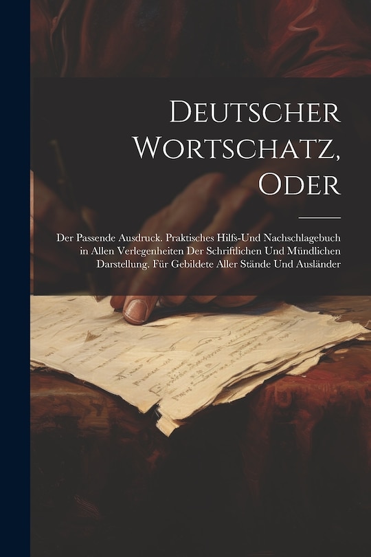 Front cover_Deutscher Wortschatz, Oder