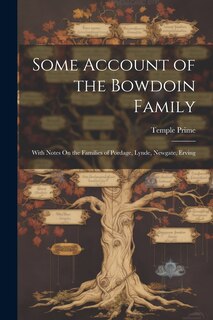 Front cover_Some Account of the Bowdoin Family