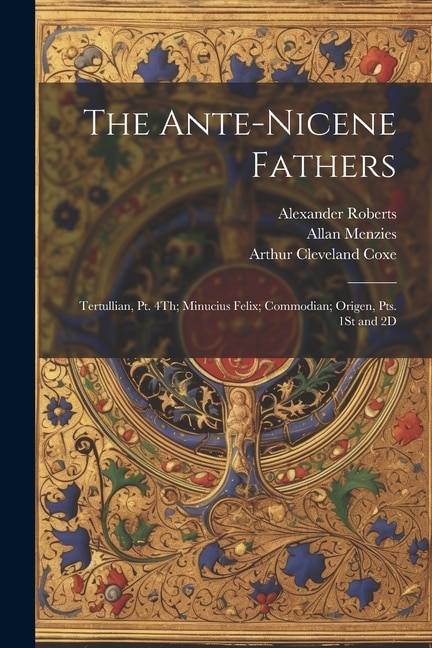 Couverture_The Ante-Nicene Fathers