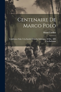 Front cover_Centenaire De Marco Polo