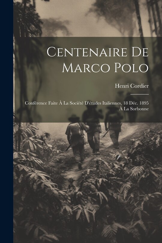 Front cover_Centenaire De Marco Polo