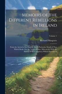 Front cover_Memoirs of the Different Rebellions in Ireland