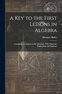Couverture_A Key to the First Lessons in Algebra