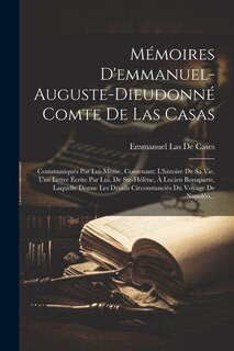 Front cover_Mémoires D'emmanuel-Auguste-Dieudonné Comte De Las Casas