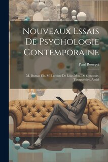Couverture_Nouveaux Essais De Psychologie Contemporaine