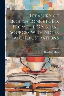 Couverture_Treasury of English Sonnets. Ed. From the Original Sources With Notes and Illustrations