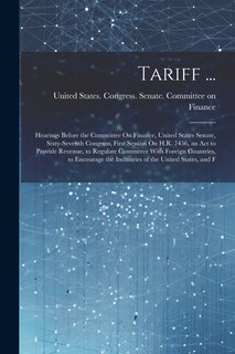Front cover_Tariff ...