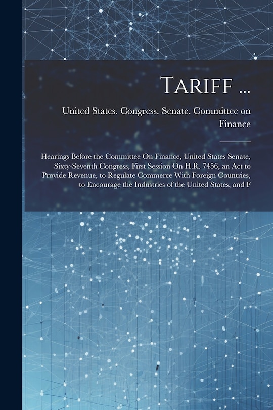 Front cover_Tariff ...