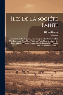 Front cover_Îles De La Société Tahiti