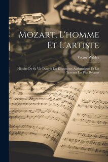 Front cover_Mozart, L'homme Et L'artiste