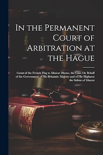 Front cover_In the Permanent Court of Arbitration at the Hague
