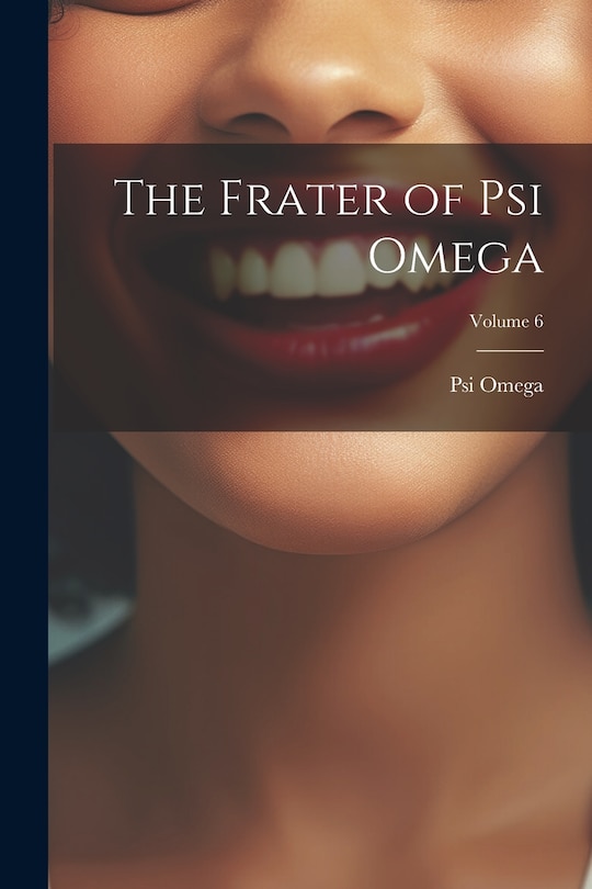 Couverture_The Frater of Psi Omega; Volume 6