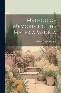 Front cover_Method of Memorizing the Materia Medica