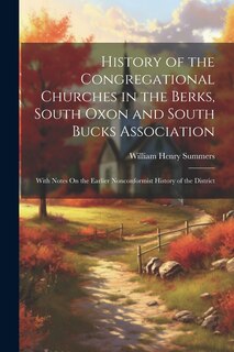 Couverture_History of the Congregational Churches in the Berks, South Oxon and South Bucks Association