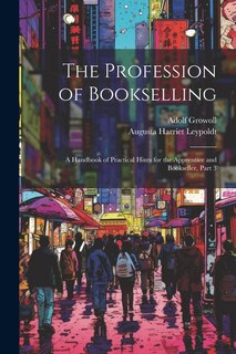 Couverture_The Profession of Bookselling