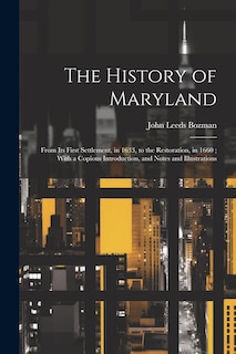 Front cover_The History of Maryland