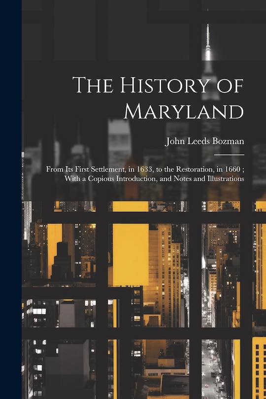 Front cover_The History of Maryland