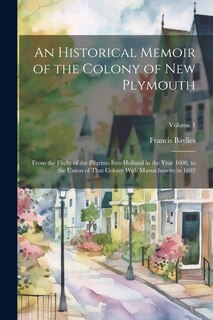 Couverture_An Historical Memoir of the Colony of New Plymouth