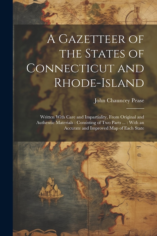 Front cover_A Gazetteer of the States of Connecticut and Rhode-Island