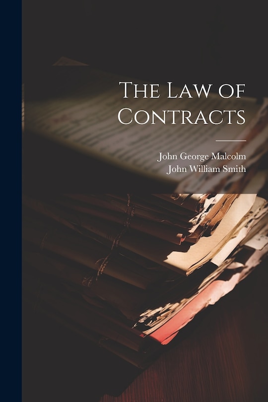 Front cover_The Law of Contracts