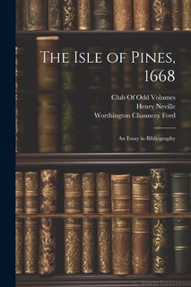 Couverture_The Isle of Pines, 1668
