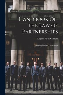 Front cover_Handbook On the Law of Partnerships