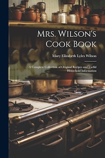 Couverture_Mrs. Wilson's Cook Book