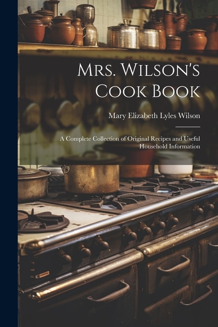 Couverture_Mrs. Wilson's Cook Book