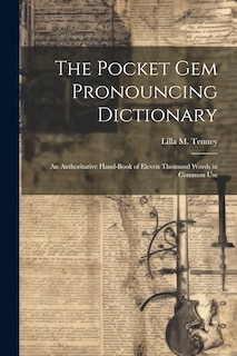 Couverture_The Pocket Gem Pronouncing Dictionary