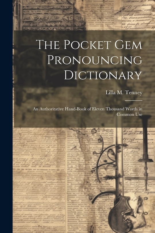 Couverture_The Pocket Gem Pronouncing Dictionary