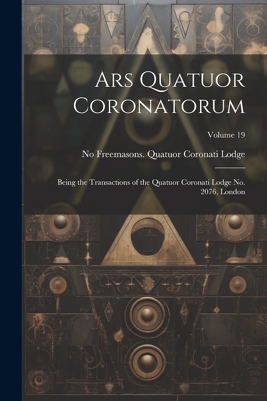 Front cover_Ars Quatuor Coronatorum