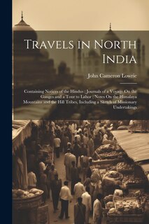 Front cover_Travels in North India